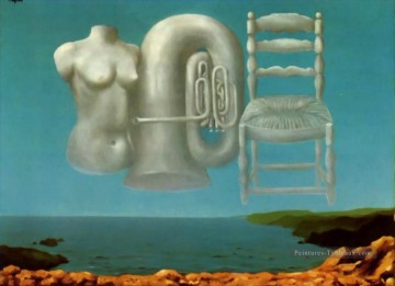 où coul Tableau Peinture - Météo menaçante Rene Magritte
